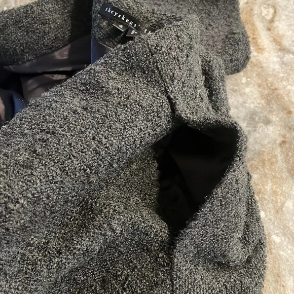 Theyskens' Theory Wool Blend “ Sonet” Skirt - Picture 7 of 10